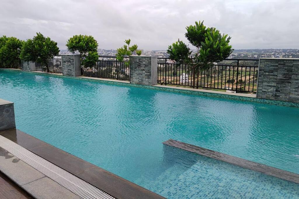 Bengaluru Apartment | 2BHK Lux Home Manyata Airport Hennur Pool BH02