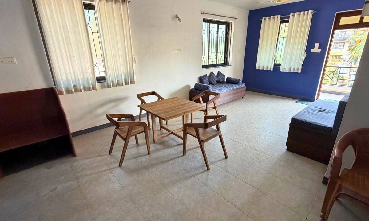 Alto de Porvorim Apartment | Charming 3-bedroom house with AC in north Goa