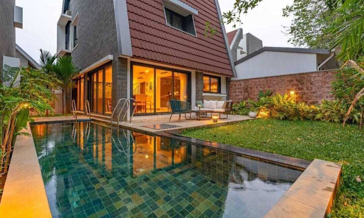 Vagator Villa | Cozy Nest 4Bhk Private Villa with Private Pool, Anjuna Beach North Goa
