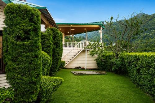 Nainital Villa | ELIVAAS Signature Karinya Villas Fern Scenic Hill View Villa With Sit Out , Shared Gazebo and Garden