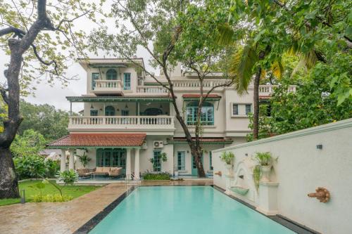 Khattalwada Villa | ELIVAAS Signature Villa Frenders - Heritage Indo-Portuguese Pool 5 BHK Villa Near Popular Beaches
