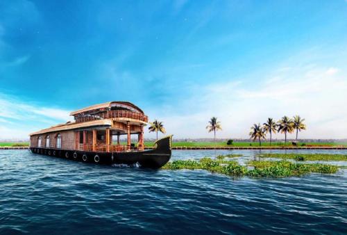 Alappuzha Boat Rental | Northstar 2 Bedroom Ac Private Houseboat With All Meals