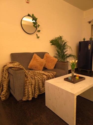 Sector 2 Apartment | Purple Door - Luxurious 1 BHK