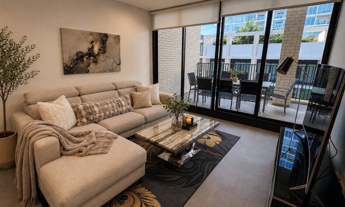 Lidcombe Apartment | Spacious Pool Retreat with Gym Pool BBQ Rooftop