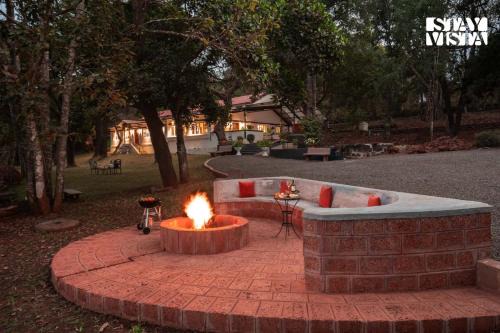Bhim Nagar Villa | StayVista at The Floramer with Bonfire, Lawn