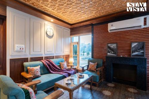 Brein Villa | StayVista at The Grand Sindh with Lawn, BBQ