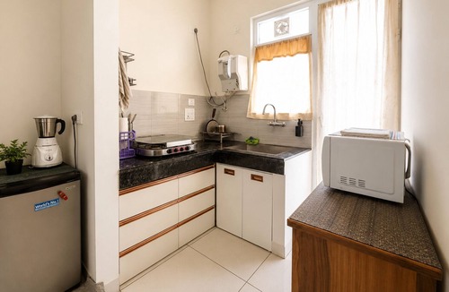 Zirakpur Apartment | Aerohub Suites: Himalayan Foothills Escape Cozy 1BHK in Zirakpur, NearChandigarh