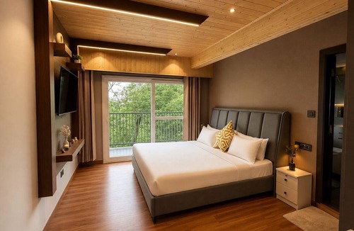 Mussoorie Apartment | Casa Ami Forest Frame 2-bhk apartment in Mussoorie with stunning mountain views