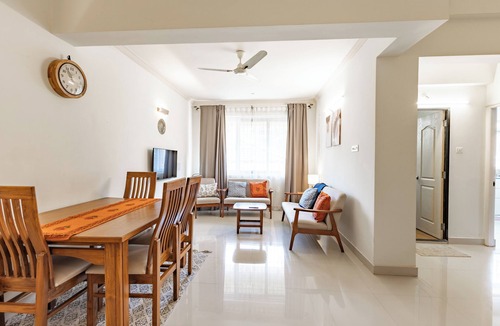 Benaulim Apartment | Elegant 2-Bedroom Duplex Apartment With 3 AC's In The Heart Of Benaulim