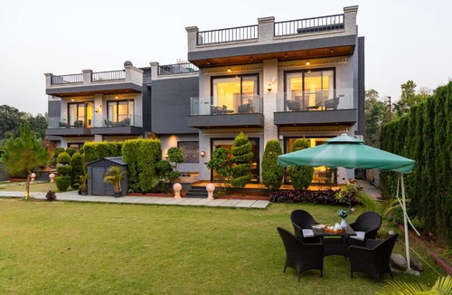 Bail Parao Villa | ELIVAAS Signature Aranya Library Maison 6BHK Villa With kids room, Private Pool, Reading Lounge, Common Lounge, Garden With Forest Views