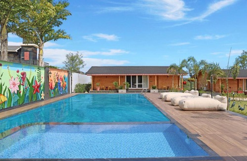 Gopalpur Villa | ELIVAAS Signature Esh Cottages Luxury 4BHK with Garden Pool and Entertainment Space