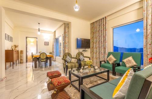 Shimla Apartment | Hostie Dale View North - Designer 3BR Retreat with Epic Balcony & Pahari Meals