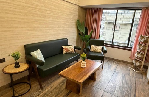 Navi Mumbai Apartment | Ikigai 2Bhk Furnished Apartment Soothing Vibes