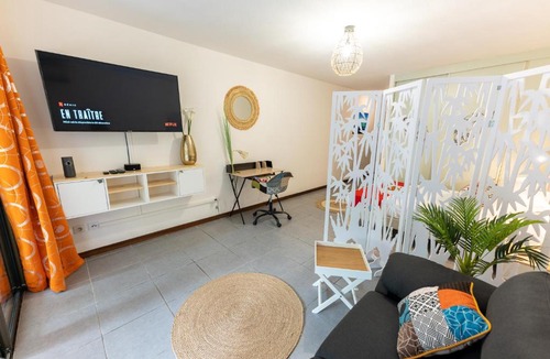 Remire Montjoly Apartment | La Perle du Rorota-Studio de standing avec piscine & plage