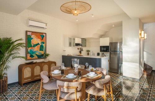 Verla Canca Villa | La Zacara by The Blue Kite 2BHK Premium Villa Located in Parra with Private Pool, Fully Equipped Kitchen, WiFi & 24x7 Security