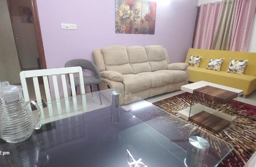 Koramangala Apartment | Lakeside Grand 101 with Lift WIFI AC