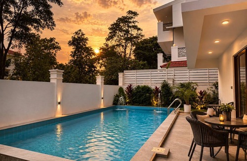 Saunta Vaddo Villa | Nistula Avayaja - 4BHK Luxury Private Pool Retreat in Siolim