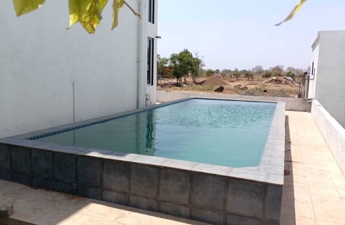 Shahapur House | Perfect 2 bedroom with villa AC in soothing Shahapur with private pool,peaceful