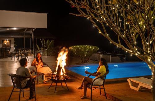 Karjat Villa | SaffronStays Sanvina Farm - A Signature Series Riverside Villa, Karjat
