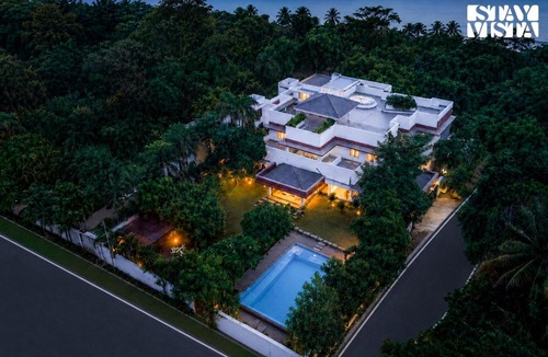 Chennai Villa | StayVista at Coastline Villa 138 with Pool, Gazebo & Bar