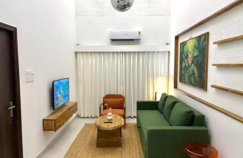 Sainagar Apartment | The Neon House - Curated 2BHK Duplex with Pool
