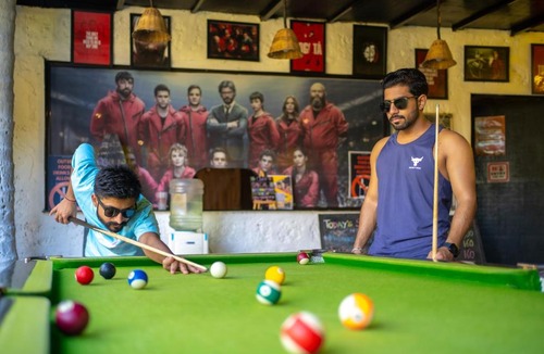 Palolem Hostel | Whoopers Hostel Palolem- Money Heist Themed