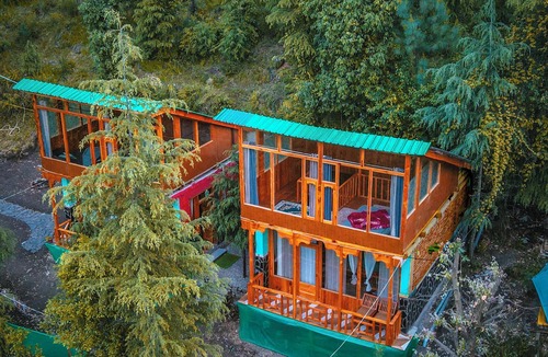 Banjar Cottage | WOW WOODEN DUPLEX COTTAGE- SATYA KUTIR