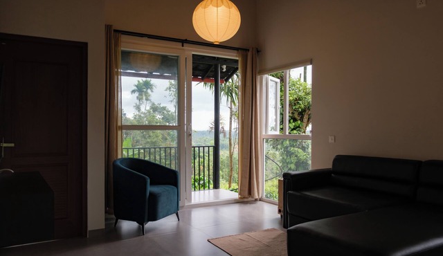 AC 2BHK Estate stay with sunrise view