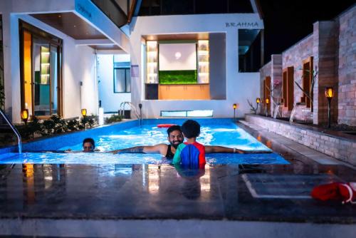 AMARA KOSHA MISTY NANDI HILLS - SK - Premium 2BHK Pool Villa with Private Jacuzzi, Movie Room & Complimentary Home-Made Food