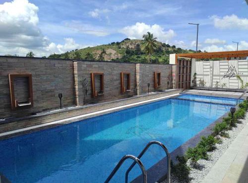 AMARA KOSHA MISTY NANDI HILLS - CN - Premium 2BHK Pool Villa with Private Jacuzzi, Movie Room & Complimentary Home-Made Food