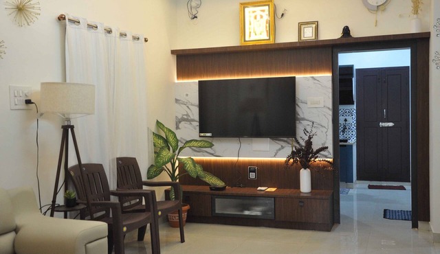 Awesome 2-bedroom house with AC in charming Kumbakonam