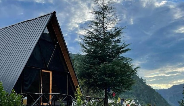 Himalayan Manor A-Frame Cabin