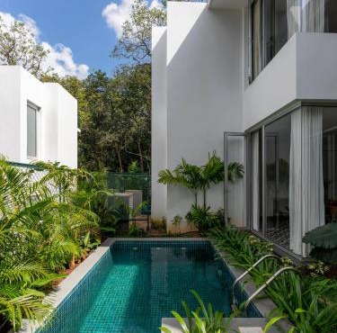 La Avila by The Blue Kite - 2 BHK Villas near Morjim Beach & Thalassa with Private Pool, Kitchen, Balcony & Security in Siolim