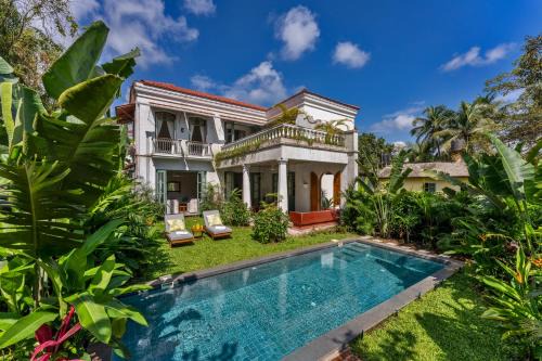 La Rozalia by The Blue Kite - Exquisite 4 BHK Villas with Large Pool, Garden, Dedicated Caretaker, Terrace, 2 mins from the famous Dear Zindagi Road