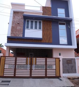 New comfortable 3BHK house with AC bedrooms and attached bath