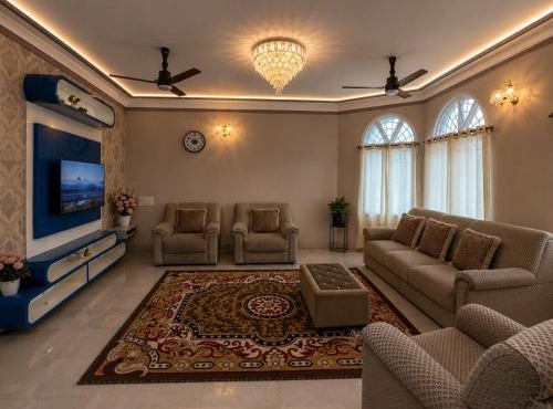 NGR luxury spacious villa in city chikkamagluru