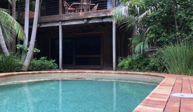 Pool Side at Beachview in MACMASTERS BEACH