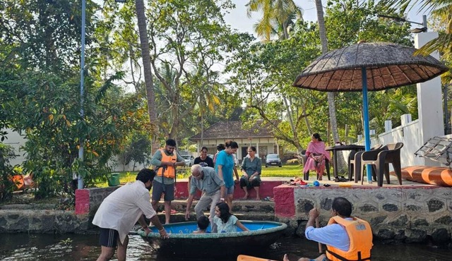 Private Lake facing villa with kayaking & other water sport activities