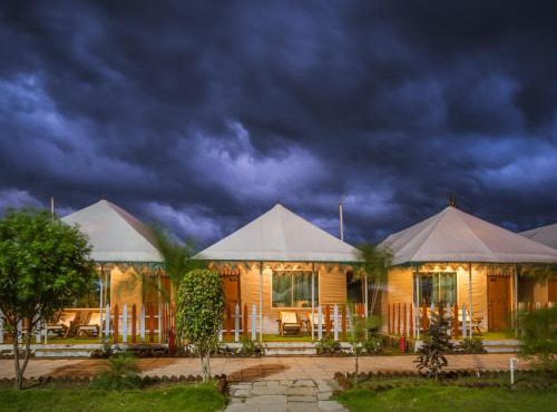 The Royal Heritage Tent Resort in Kevadia