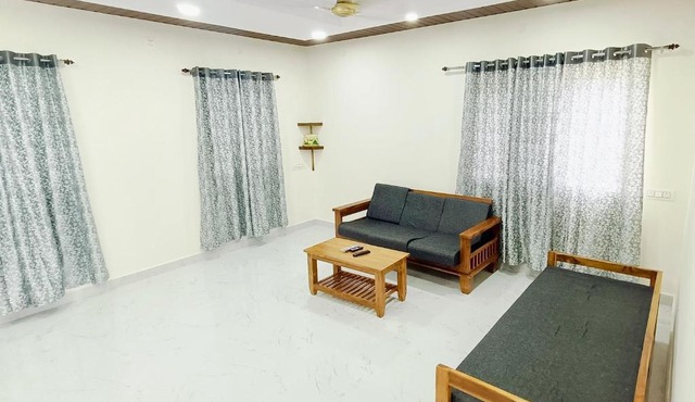 TrueLife - Chinmai Nivas - Breakfast Included - Modern 2BHK homes for families - Tirumala Mountain View - Fast WiFi - Many restaurants nearby - Hall, AC bedrooms, Modular Kitchen - Android TV - 250 Jio Channels - Top Service with lots of Love
