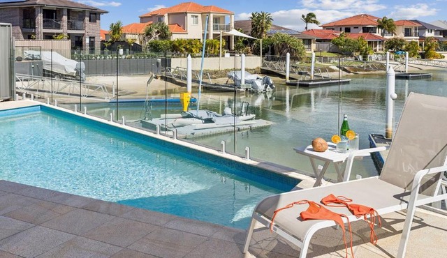Witonga Waters - Pet Friendly Luxury Waterfront Escape with Pool & Pontoon - Holiday Yamba in Yamba