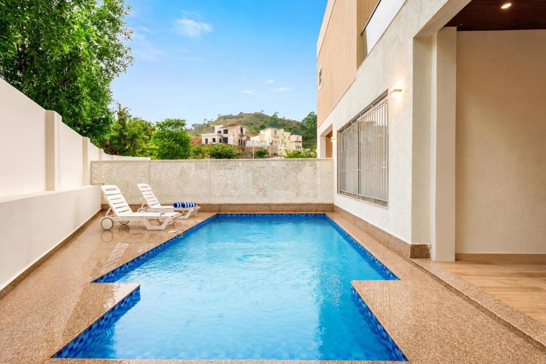 Udaipur Villa | ELIVAAS Signature Shourya Aravalli 4 BHK Villa with Private Pool, Garden Sit-Out & Aravalli Hill Views