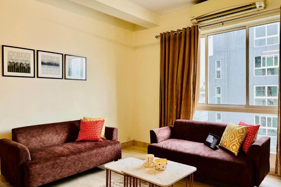 New Town Apartment | BluO Lake View 1BHK New Town - Terrace Garden