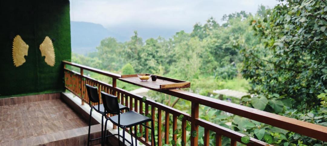 Karjat Apartment | Hillview Escape - 1BHK with Mountain Sunrise view
