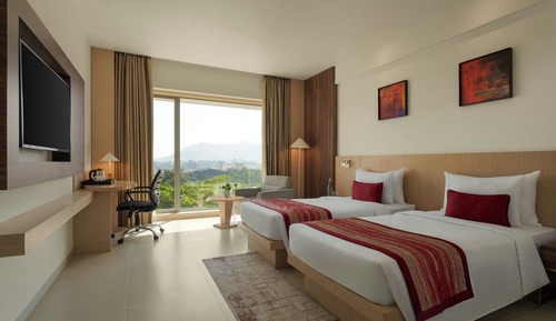 Room, 2 Twin Beds, Mountain View