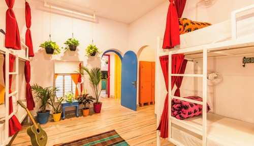 Bed In 6 Bed Mixed AC Dormitory Room With Ensuite Bathroom