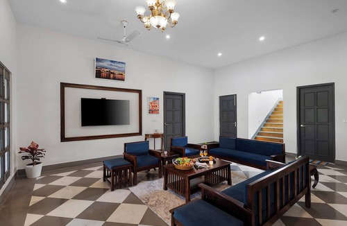Sohna Villa | Alaya Stays Aravale Farm 4BHK Petfrndly