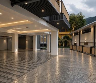 Dharamshala Hotel | The Grand Indra Resort # Central Heated & Air Cooled # Lift # Parking # Restaurant # Rooftop # Dharamshala