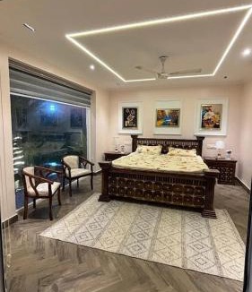 Kishangarh House | The Mohali Farm House Private Pool Farmhouse 4BHK 30min Chandigarh Airport