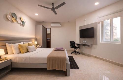 Serilingampally Apartment | Yendluri's -StudioFlat-2 Kondapur, Gachibowli